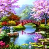 Jardin Japonais en Fleurs