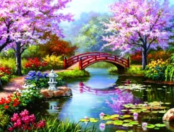 Jardin Japonais en Fleurs