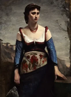 Jean-Baptiste-Camille Corot : Agostina, 1866