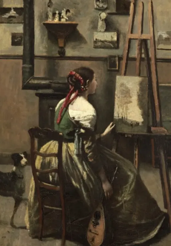Jean-Baptiste-Camille Corot : Atelier de l'Artiste, 1868