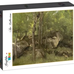 Jean-Baptiste-Camille Corot : Rochers en Forêt de Fontainebleau, 1860-1865