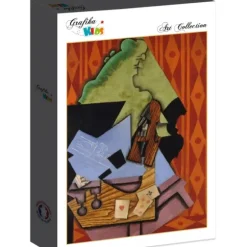 Juan Gris: Violon et Cartes à Jouer sur une Table, 1913