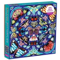 Kaleido-Papillons - Puzzle Familial de 500 Pièces