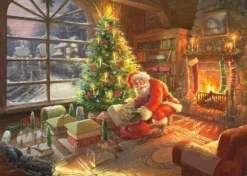 Kinkade Thomas - Thomas Kinkade - Le Père Noël est là!