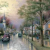 Kinkade Thomas - Thomas Kinkade : Le réveil du village