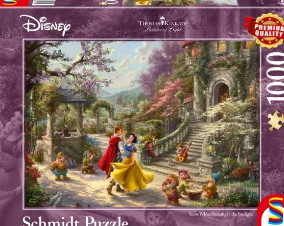 Kinkade Thomas - Thomas Kinkade, Disney, Blanche-Neige - Danse avec le Prince