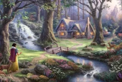 Kinkade Thomas - Thomas Kinkade - Disney, Blanche Neige