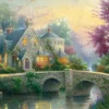 Kinkade Thomas - Thomas Kinkade : Crépuscule