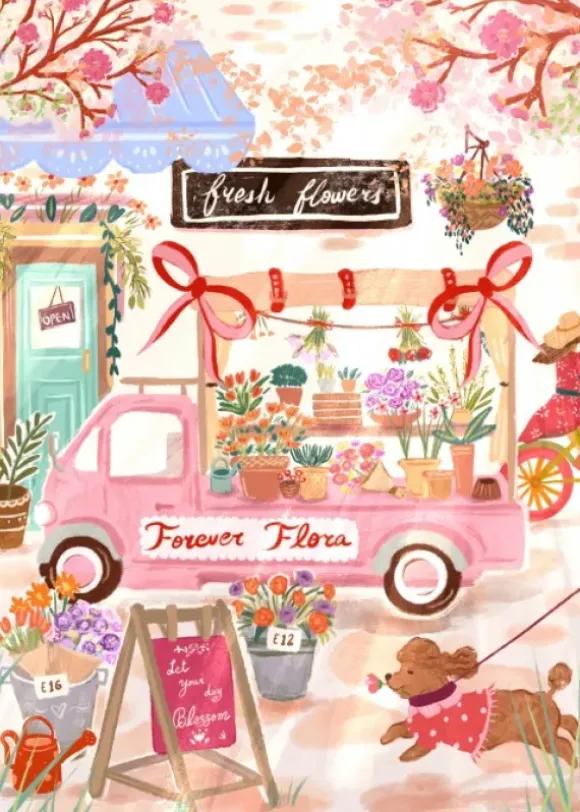 Lack Studio - Forever Flora, Flower Truck