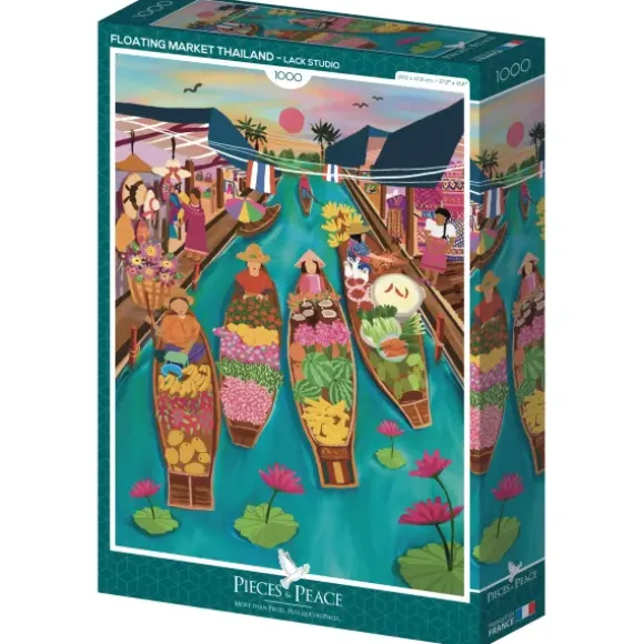 Lack Studio - Marché Flottant en Thaïlande
