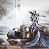 Lady in Blue