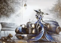 Lady in Blue