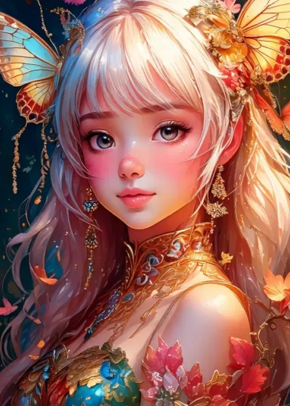 La Fille aux Papillons