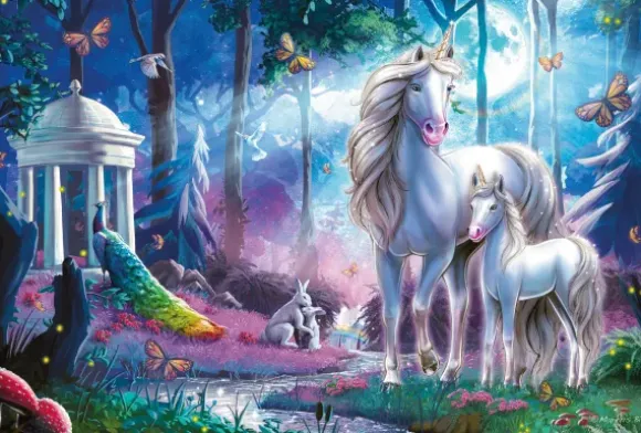 La Licorne et son Poulain