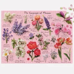 Langage des Fleurs - Puzzle 1000 pièces