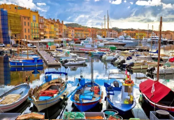 Le Port Coloré de Saint-Tropez