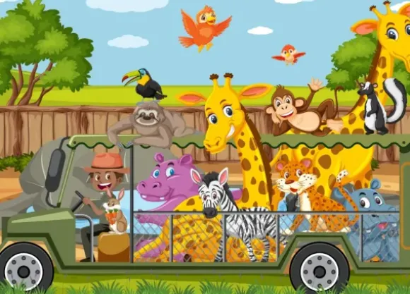 Les Animaux du Zoo