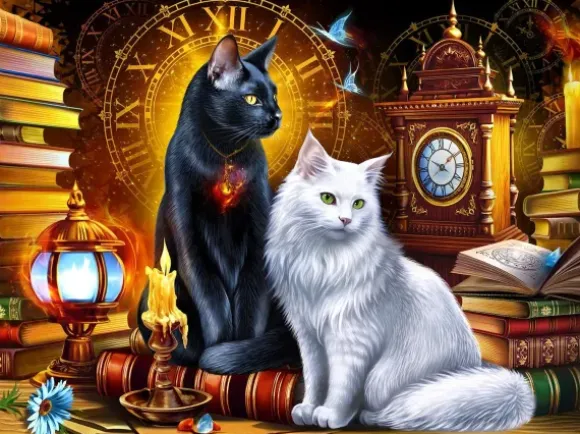 Les Chats Et Les Horloges