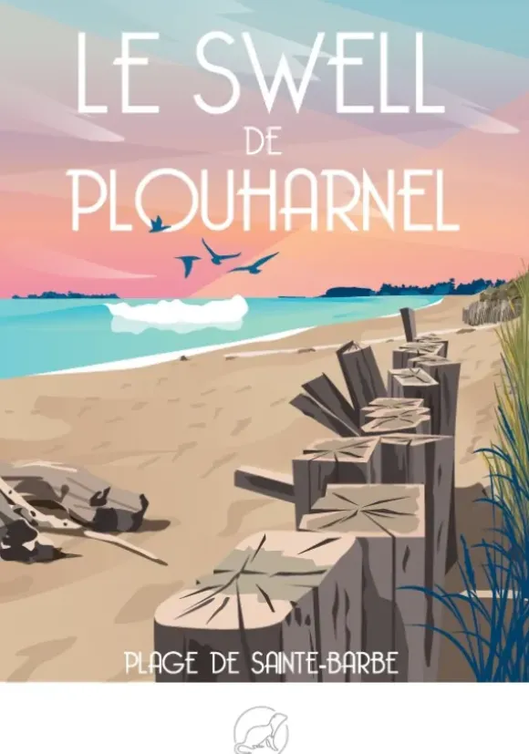 Le SWELL de PLOUHARNEL - Plage de Sainte-Barbe