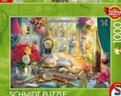 L'heure du Puzzle pour le Chat