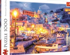 L'Île de Procida de Nuit. Italie