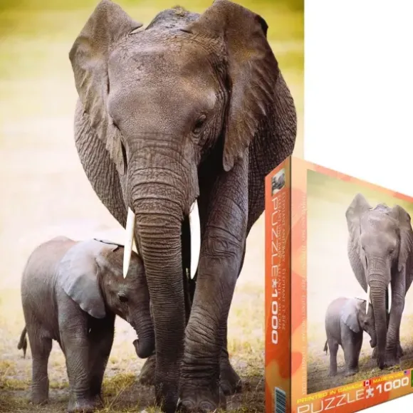 L'éléphant et l'éléphanteau