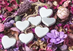 Love - White Hearts