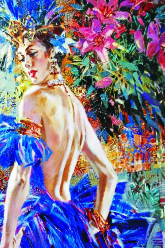 Magnifique Femme de Cabaret