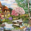 Maison au bord du lac