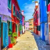 Maisons Colorées - Burano