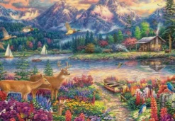 Majesté de la Montagne Printanière