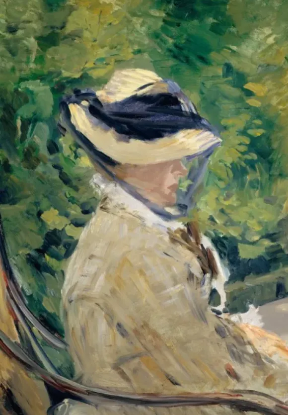 Manet Édouard - Edouard Manet : Madame Manet à Bellevue, 1880