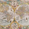 Mappemonde en 1594