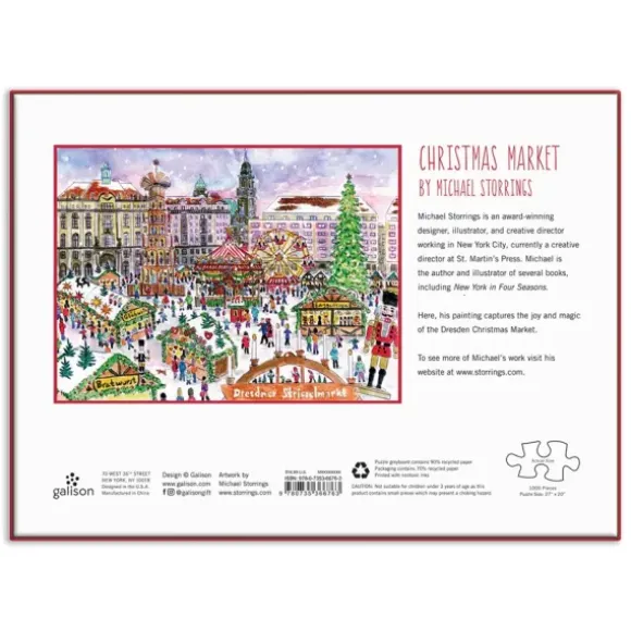 Marché de Noël - Puzzle 1000 Pièces
