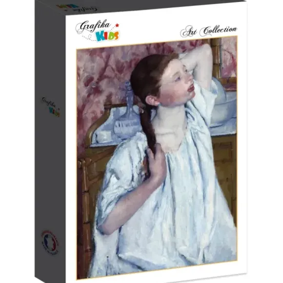 Mary Cassatt : Jeune Fille Coiffant ses Cheveux, 1886