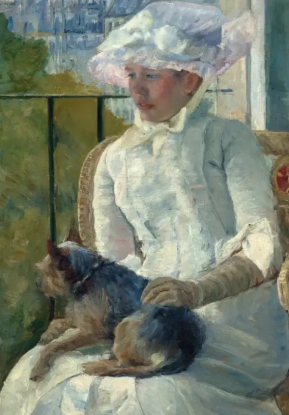 Mary Cassatt : Jeune Fille à la Fenêtre, 1883-1884