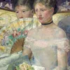 Mary Cassatt : The Loge, 1882