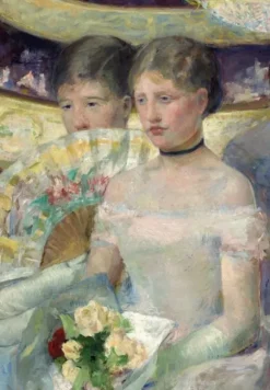 Mary Cassatt : The Loge, 1882