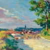 Maximilien Luce - Paysage près de Méréville, 1905