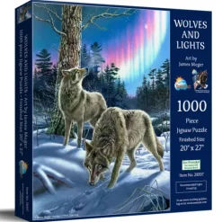 Meger James - Loups sous l'Aurore