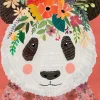 Mia Charro - Floral Friends - Cuddly Panda