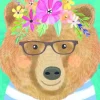 Mia Charro - Floral Friends Ours