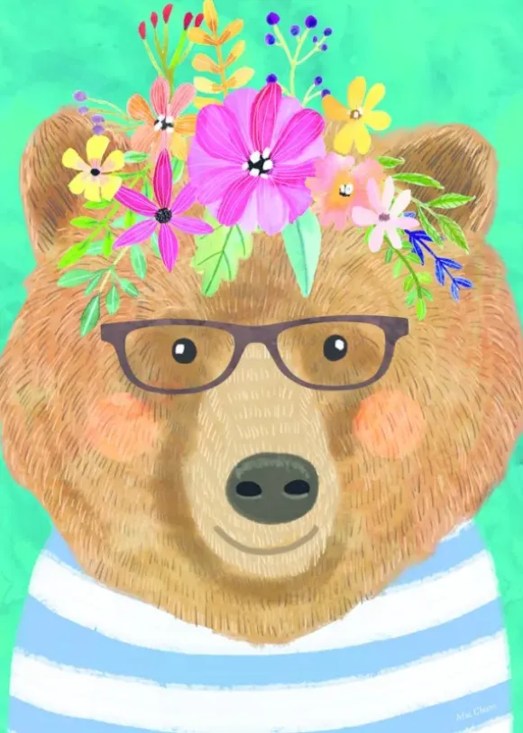 Mia Charro - Floral Friends Ours