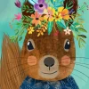 Mia Charro - Floral Friends - Sweet Squirrel