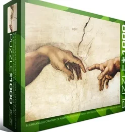 Michel Ange - Michel Ange : La Création de l'Homme (détail)
