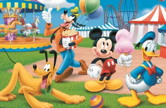 Mini Puzzle - Mickey & Friends - Disney Standard Characters