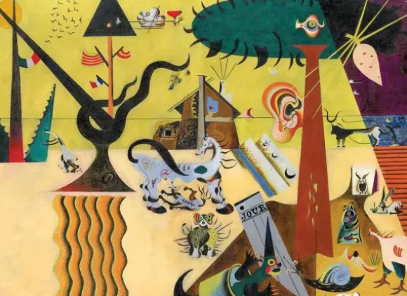 Miro Joan - Joan Miro - The Tilled Field
