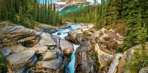 Mistaya Canyon, Banff National Park, Canada