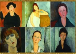 Modigliani Amedeo - Modigliani en collage
