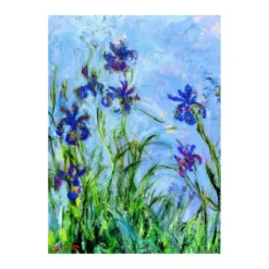 Monet Claude - Claude Monet : Iris (détail)